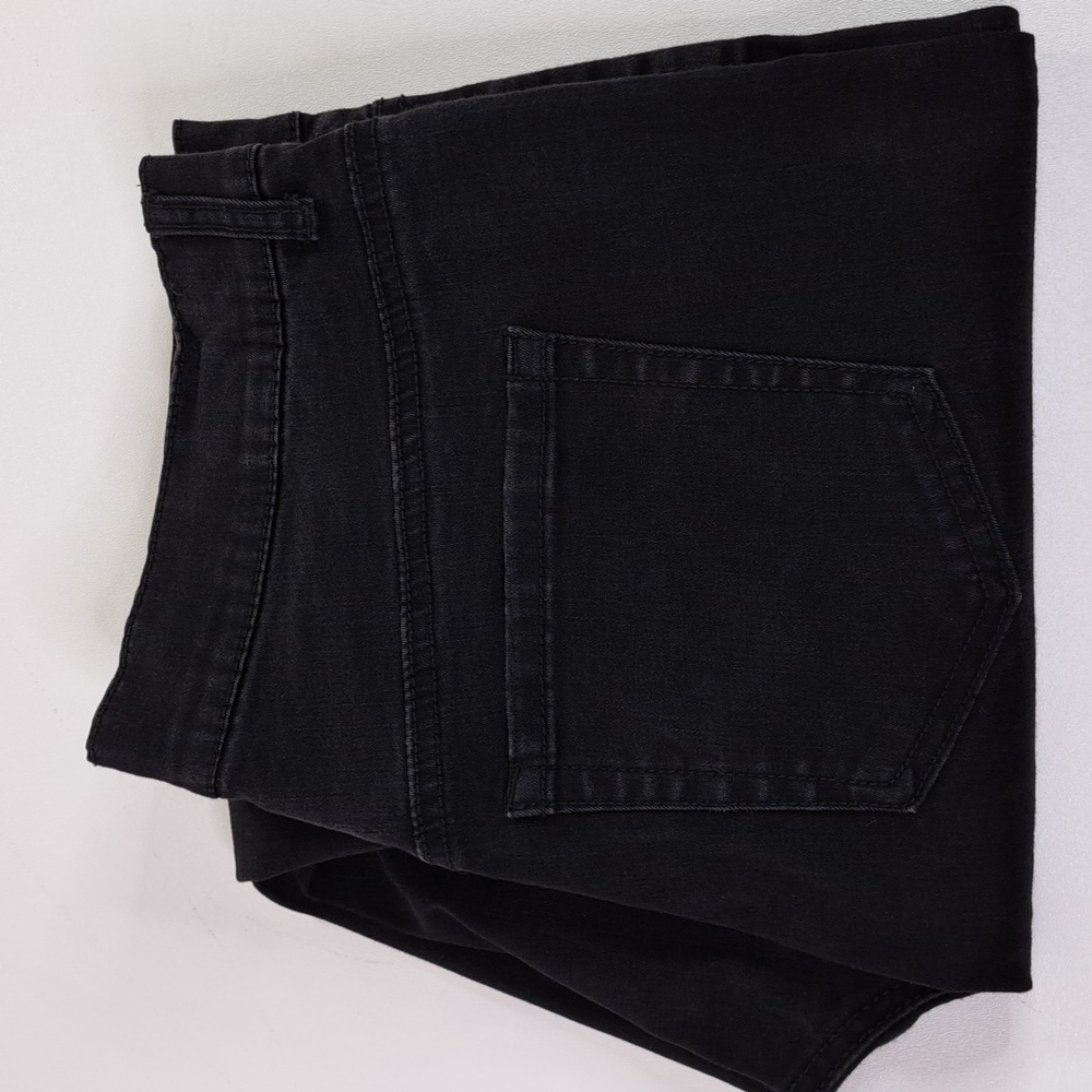 Terra & Sky Skinny Faded Black Jeans Size 16W - Picture 7 of 14